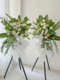 Load image into Gallery viewer, Floral Easel Wooden Tripods for Event Ceremonies