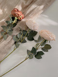 Load image into Gallery viewer, Vintage Long-Stemmed Austin Rose Artificial Flower