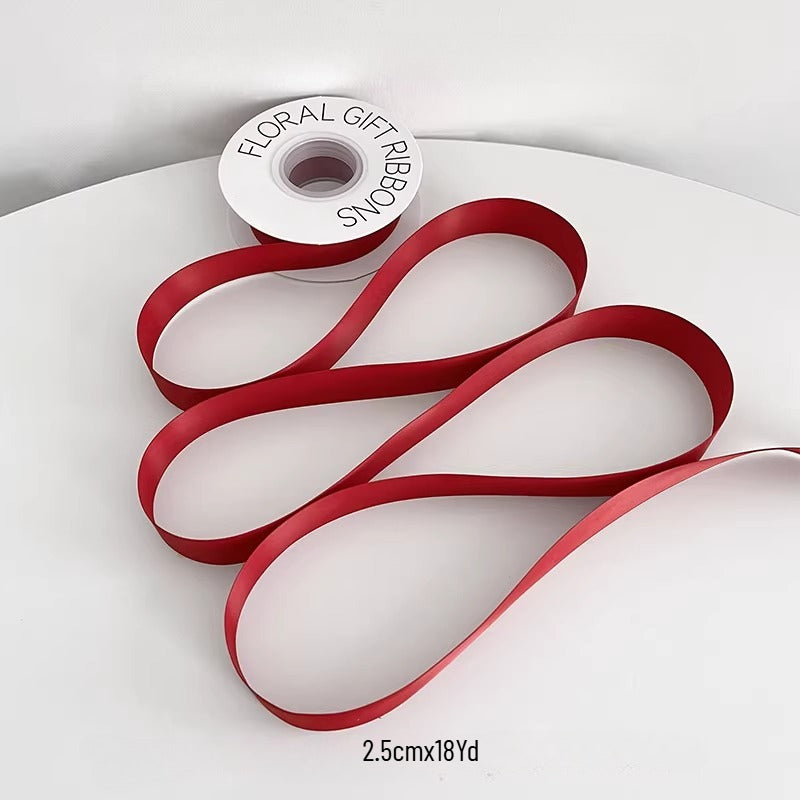 Burgundy Valentine’s Day Florist Ribbon