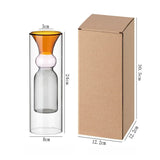 Load image into Gallery viewer, Modern Multi-Colored Double-Walled Glass Vase