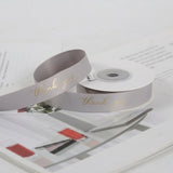 Load image into Gallery viewer, THANK YOU Matte Florist Ribbon (1.6cmx10Yd)