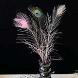 Load image into Gallery viewer, Peacock Feather for Bouquet Decoration Pack 5