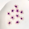 50pcs pink purple