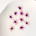 50pcs pink purple