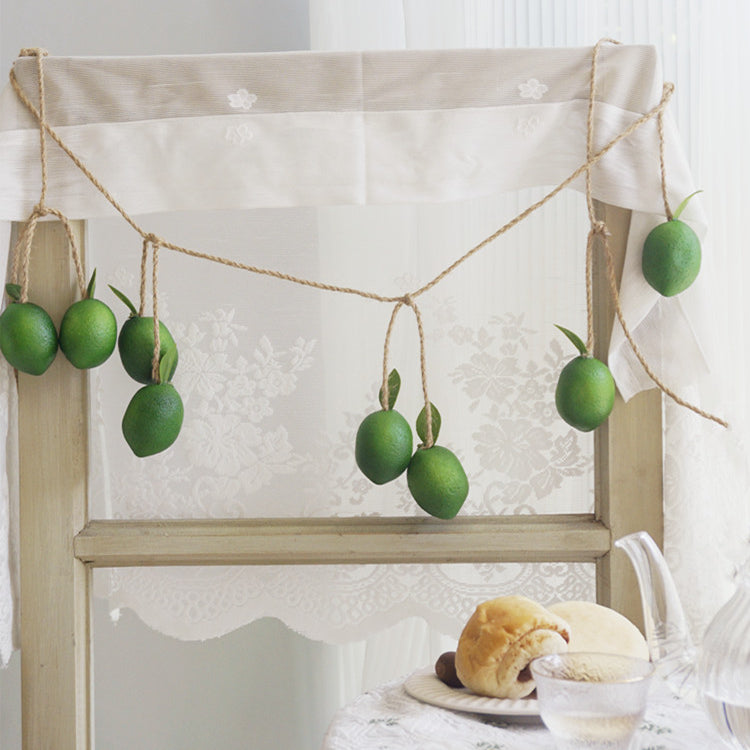 Artificial Lemon Fruit Vine Garland (150cmL)