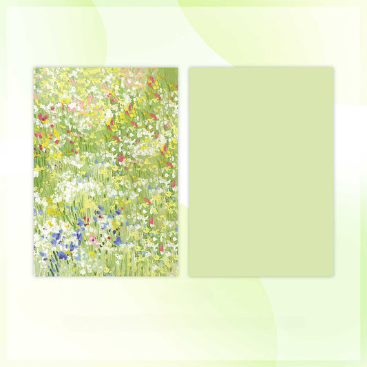20 قطعة من ورق تغليف زهور الربيع (38 × 54 سم)