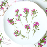 Load image into Gallery viewer, Real Dried Pressed Pink Flower Stems