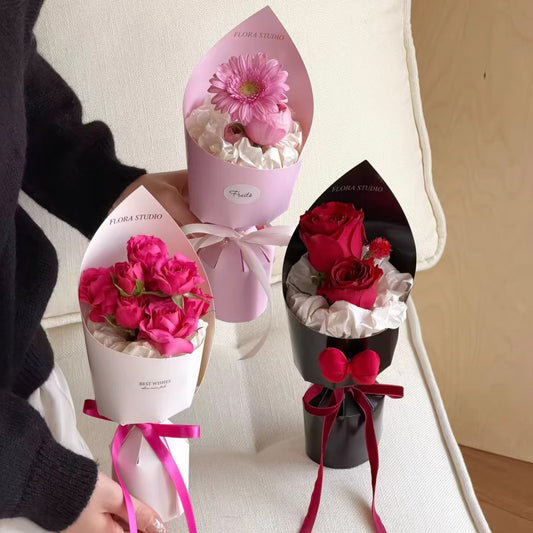 Lot de 20 feuilles d'emballage pour mini-bouquets (28 cm x 30,5 cm)