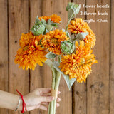 Load image into Gallery viewer, Autumn Vibe Artificial Sunflower Bouquet