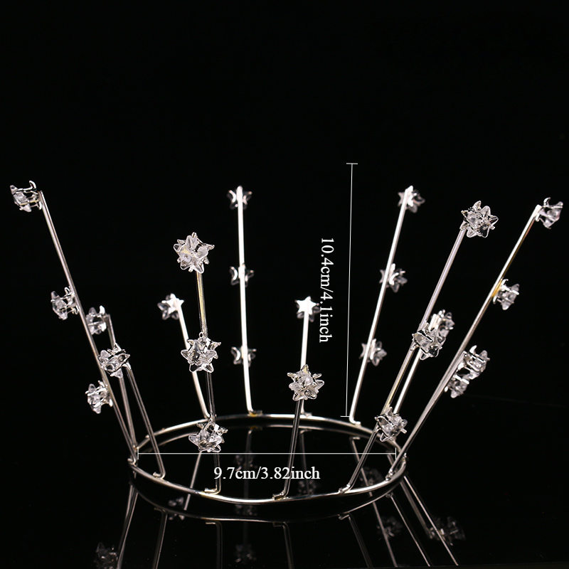 Plastic Crown for Bouquets Decoration Pack 10