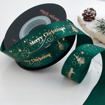 24 Yards Christmas Satin Ribbon for Crafts