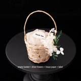 Load image into Gallery viewer, 10pcs Bamboo Lattice Small Party Favor Basket