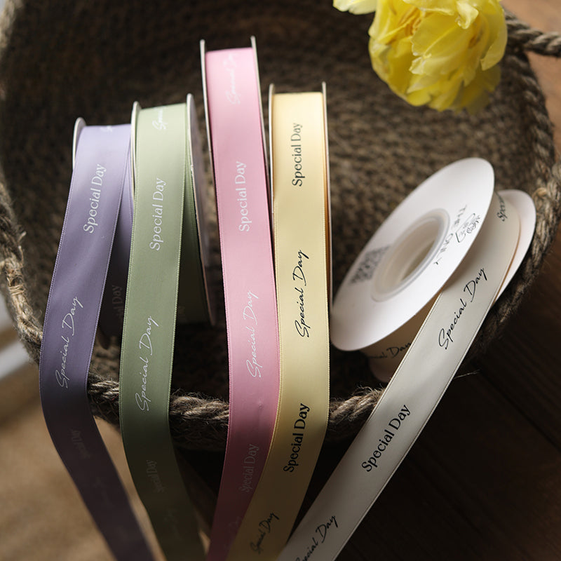 SPECIAL DAY Matte Polyester Ribbon (2cmx20Yd)