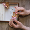 wrist corsage + boutonniere