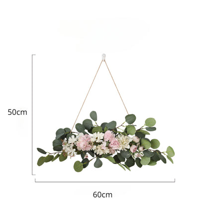 Artificial Flower Eucalyptus Swag