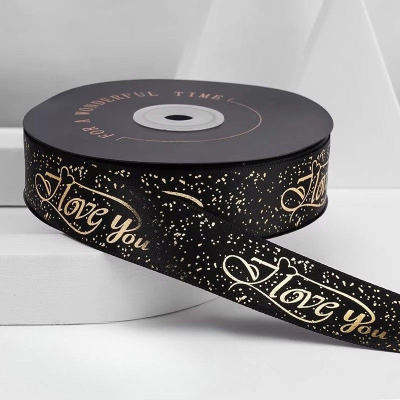 Love Sparkle Valentine's Day Ribbon (2.5cmx25Yd)