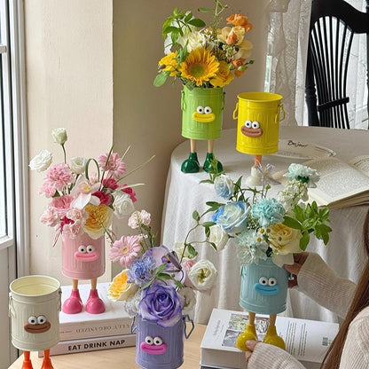 Little Monster Flower Bucket