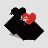 Load image into Gallery viewer, 10pc Valentine’s Day Rose Bouquet Wrap Paper