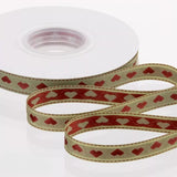 Load image into Gallery viewer, Double-sided Heart Ribbon for Valentine's Day (1cmx15Yd)