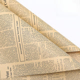 Load image into Gallery viewer, Vintage Newspaper Bouquet Wrap Paper Pack 40 (50x70cm)