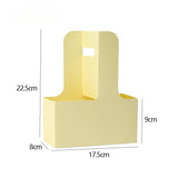 Load image into Gallery viewer, 20pcs Flower Coffee Drinks Take Out Boxes