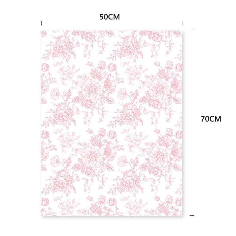 Floral Print Floristry Tissue Paper Pack 20 (50x70cm)