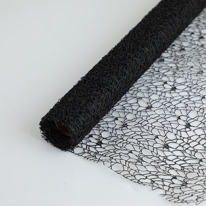 Polyester Net Tulle Fabric Roll for Flower Packaging (50cmx5Yd)