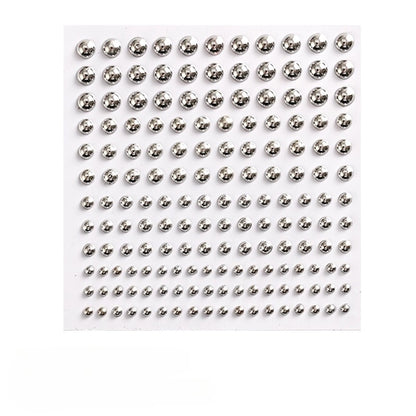 Self-adhesive Decorative Flat Faux Pearls