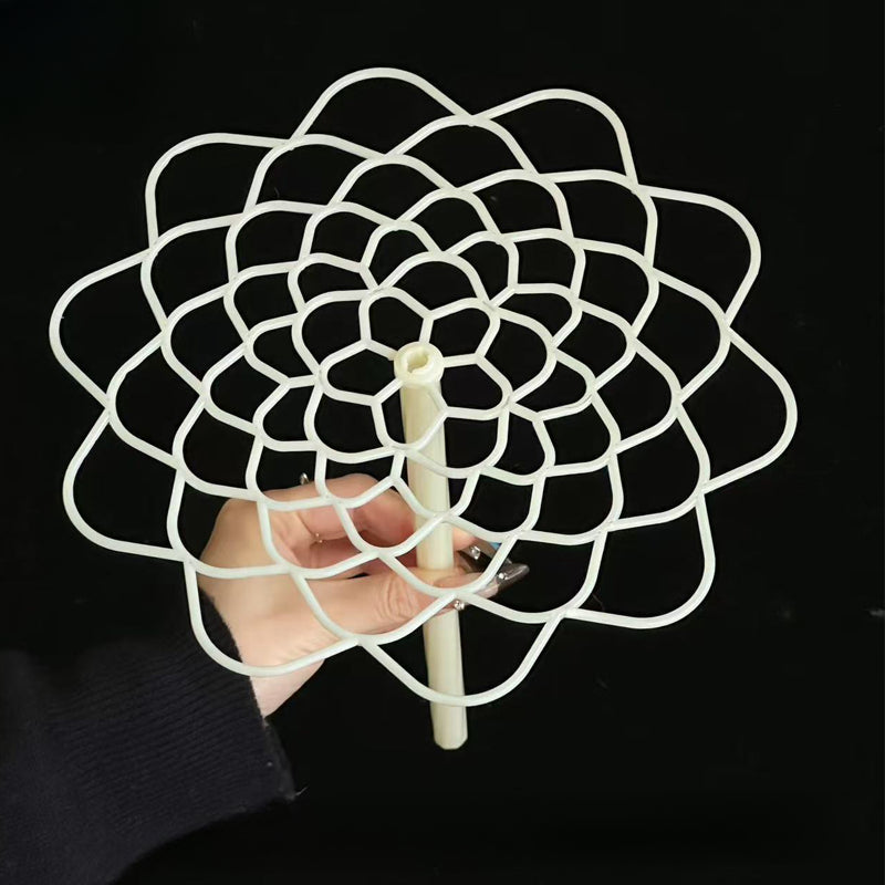 Outil de montage pour bouquet en grille spirale florale, 10 pièces