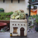 Load image into Gallery viewer, Cute Ceramic Mini House Succulent Planter