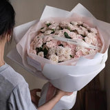 Load image into Gallery viewer, Matte Korean Bouquet Wrap Paper Roll (58cmx15Yd)