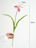 Load image into Gallery viewer, Real Touch Artificial Iris Flower 55cmH