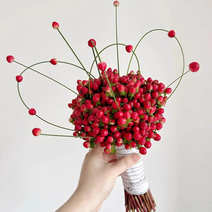 Flexible Artificial Steel Grass for Bridal Bouquets