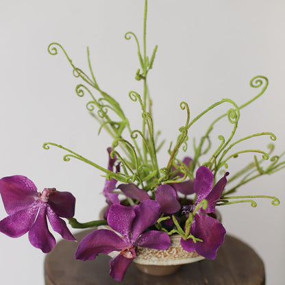 Artificial Green Fiddlehead Fern Plant