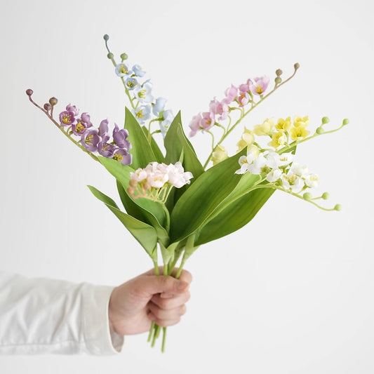 16" Artificial Lily of the Valley Stem