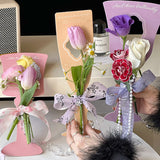 Load image into Gallery viewer, 10pcs Innovative Single Stem Flower Cards