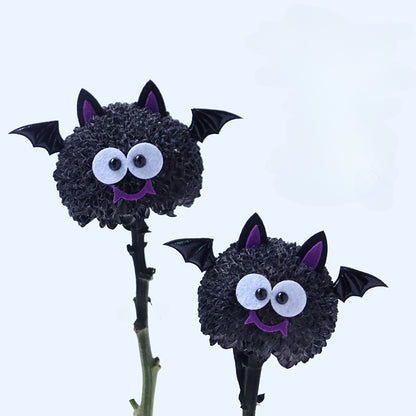 DIY Halloween Ping Pong Mum Accent Kit (Set of 5)