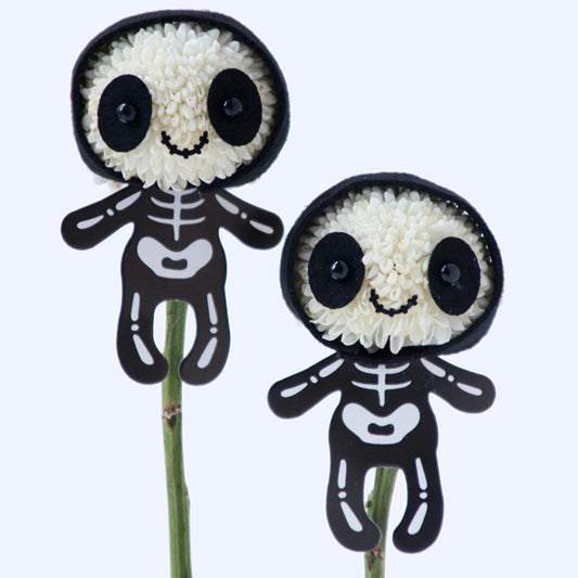 5 Sets Skeleton Floral DIY Kit for Halloween