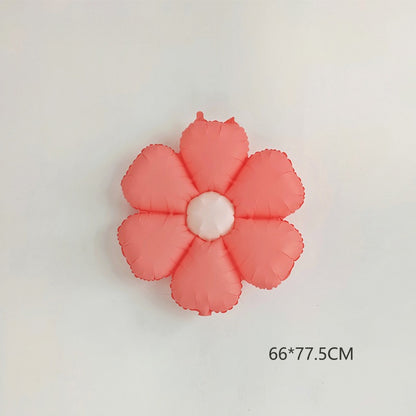 Large Daisy Flower Foil Party Balloons