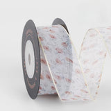 Load image into Gallery viewer, Tulip Printed Sheer Ribbon (2.5cmx10Yd)