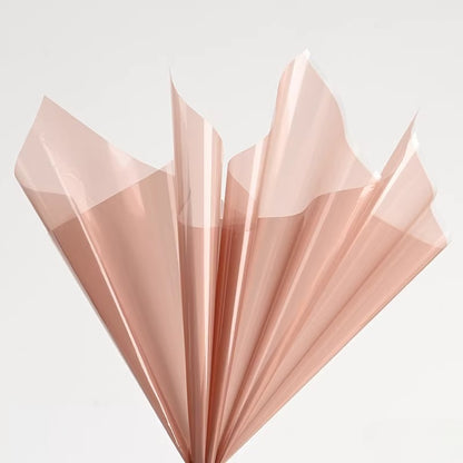 20pcs Colored Clear Cellophane Wrap Sheet (58x58cm)