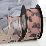 Load image into Gallery viewer, Delicate Butterfly Chiffon Ribbon (2.5cmx10Yd)
