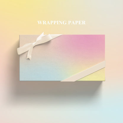 Gradient Color Gift Wrap Paper (50x70cm) Pack 2