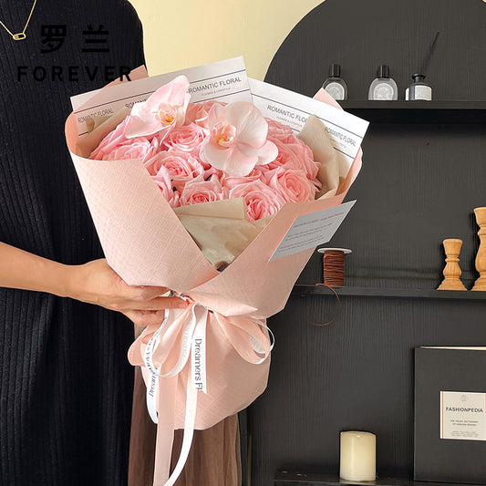 20pcs Waterproof Embossed Bouquet Paper (52x39cm)