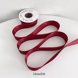 Load image into Gallery viewer, Burgundy Valentine’s Day Florist Ribbon