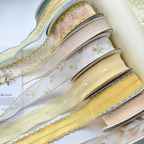 Load image into Gallery viewer, Lemon Yellow Summer Fresh Florist Ribbon