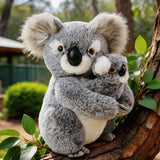 Load image into Gallery viewer, Soft Mother &amp; Baby Koala Plush Toy Set (27cm)