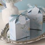 Load image into Gallery viewer, Floral Square Favour Box with Ribbon Set of 10