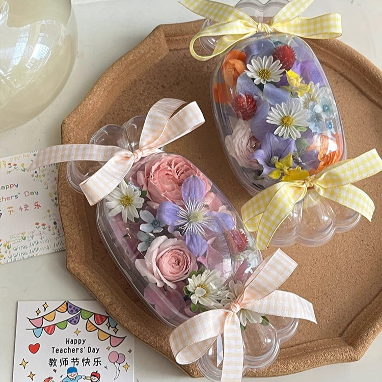 6pcs Candy-shaped Flower Gift Box