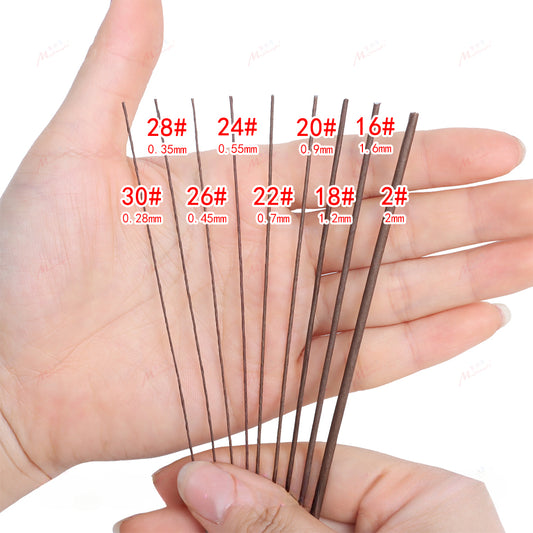 Brown Floral Wire for Crafts Pack 100